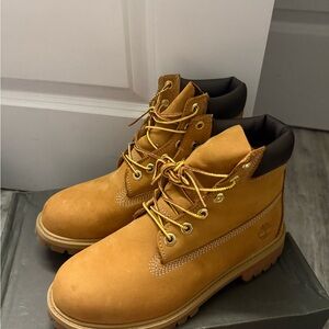 Timberland Men's Wheat Leather Boots